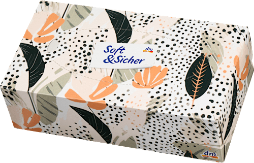 Taschentücher Box Design Soft&Sicher