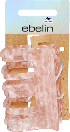 Haarklammer rosa ebelin