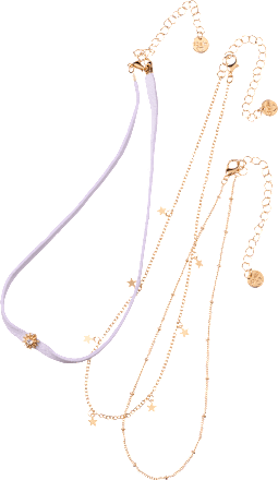 Choker-Ketten Stay wild, Child ebelin