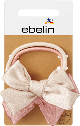 Haargummis mit Schleifen ebelin