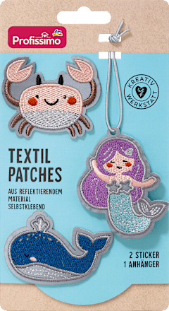 Patches aus Textil Unterwasser, selbstklebend/reflektierend Profissimo