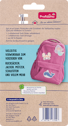 Patches aus Textil Unterwasser, selbstklebend/reflektierend Profissimo