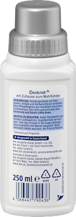 Imprägnierung für waschbare Textilien Denkmit