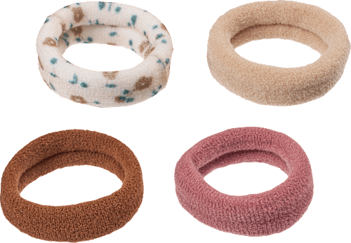 Haargummis in Box mehrfarbig ebelin