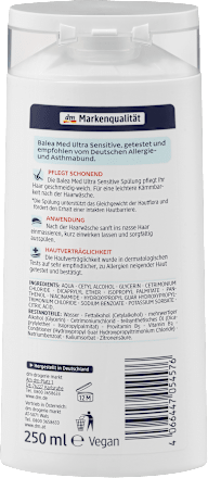 Conditioner Ultra Sensitive  Balea med