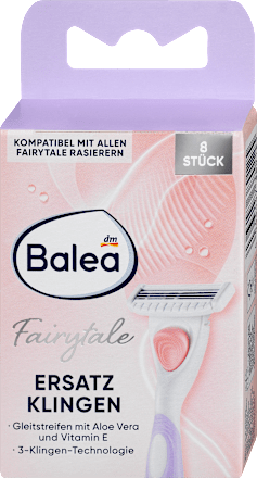 Wkłady wymienne do maszynki do golenia dla kobiet, Fairytale Balea
