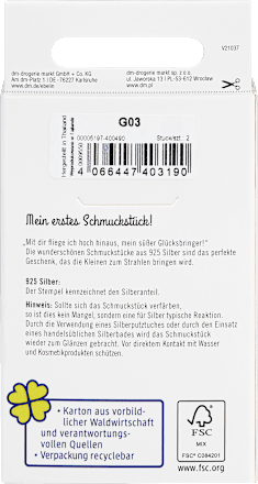 Ohrstecker 925 Silber Marienkäfer ebelin