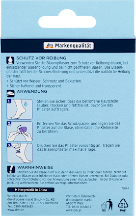 Blasenpflaster Ferse Balea