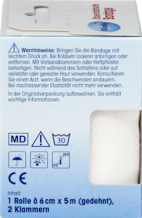 Trajno elastični zavoj, više vrsta Mivolis