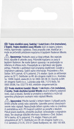 Trajno elastični zavoj, više vrsta Mivolis
