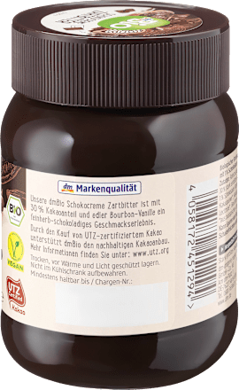 Schokoladen-Aufstrich, Zartbitter Creme dmBio