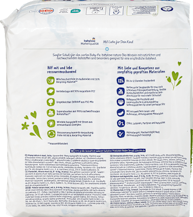Windeln Gr. 4 Maxi (8-14 kg) babylove nature