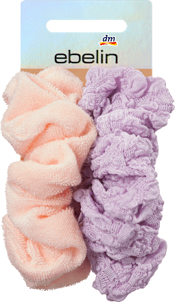 Scrunchies mit Frottee ebelin