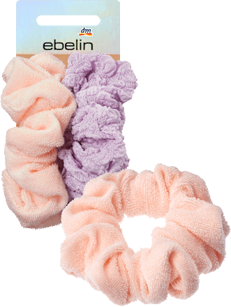 Scrunchies mit Frottee ebelin