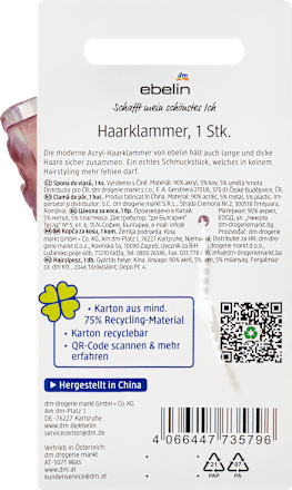 Haarklammer mit Cut-out Stay wild, Child ebelin