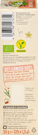 Tisana bio rooibos e vaniglia dmBio