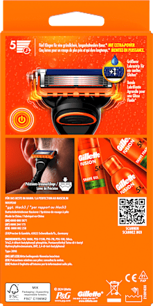Rasierer, Fusion5 Power Gillette