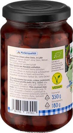 Kalamon Oliven ohne Stein dmBio