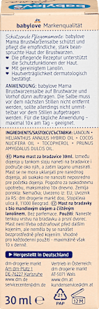 Crema lenitiva per capezzoli babylove Mama