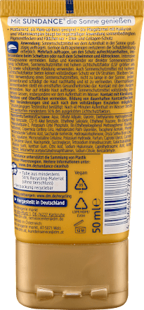 Anti-Age fluid za sunčanje za lice i dekolte, SPF 50 SUNDANCE