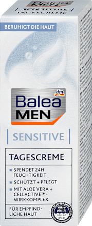SENSITIVE dnevna krema za osetljivu kožu muškaraca Balea MEN