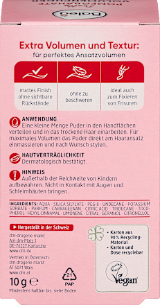 Haarpuder Volumen Pretty Pomegranate Balea