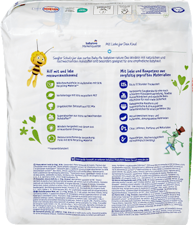 Plenice midi 3, 4–9 kg babylove nature