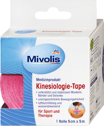 Bandă kinesiologica 5m Mivolis
