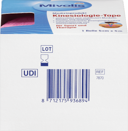 Kineziologická páska Mivolis