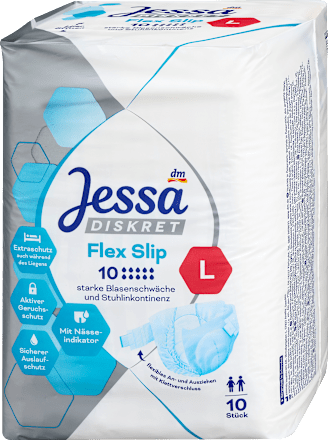 Hygienické inkontinenčné nohavičky Flex Slip, veľ. L Jessa DISKRET