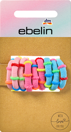 Haargummis gestreift bunt  ebelin