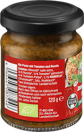 Pesto roșii și rucola,ECO dmBio