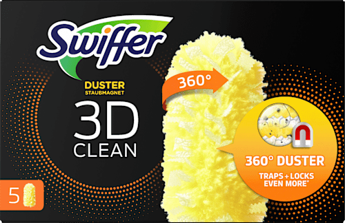SwifferStaubmagnet 3D Clean Nachfüllpack, 5 St