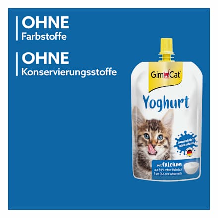 Nahrungsergänzung Katze, Joghurt  GimCat