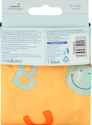 Dječija kecelja za crtanje s rukavima babylove