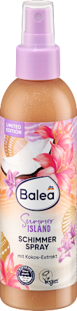 Спрей за тяло с блясък Summer Island Balea