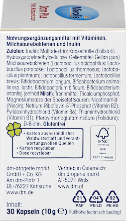 Capsule cultacid lactic Mivolis