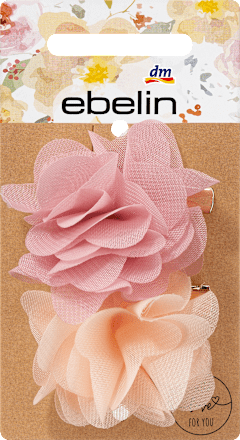 Haar- und Ansteckbroschen Blumen ebelin