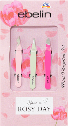 Mini-Pinzetten-Set Have a rosy day ebelin