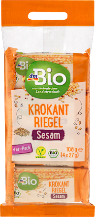 Bio rezina iz krokanta s sezamom dmBio