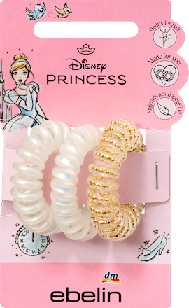 Spiralhaargummi-Set inspiriert von Disney's Cinderella ebelin