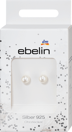 Ohrstecker Perle 925 Silber ebelin