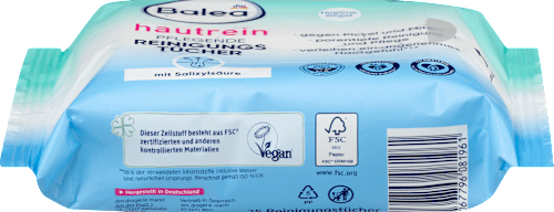 Salviette detergenti per pelli impure Balea