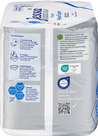 Inkontinenčne predloge Maxi Super, težka inkontinenca Jessa DISKRET