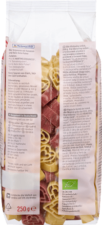 Nudeln, Herzen dmBio