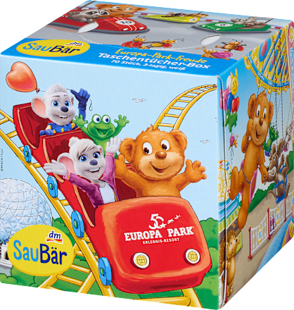 Kinder Taschentücher Box sortiert SauBär