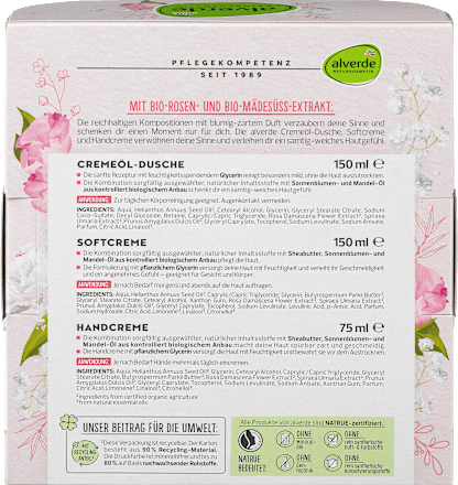 Подаръчен комлект Alles Liebe alverde NATURKOSMETIK