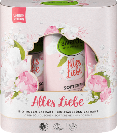 Подаръчен комлект Alles Liebe alverde NATURKOSMETIK