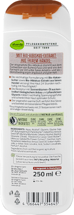 Körpermilch Reichhaltig Bio-Kakao, Bio-Hibiskus alverde NATURKOSMETIK