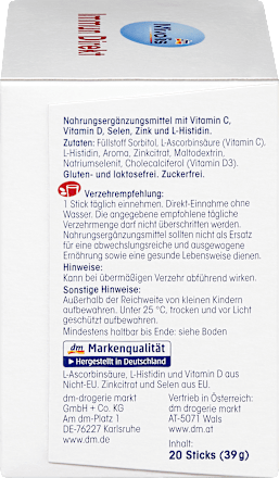 Integratore in stick per le difese immunitarie Mivolis